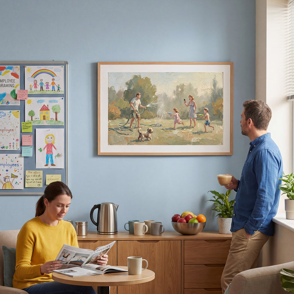 Backyard in Dappled Light