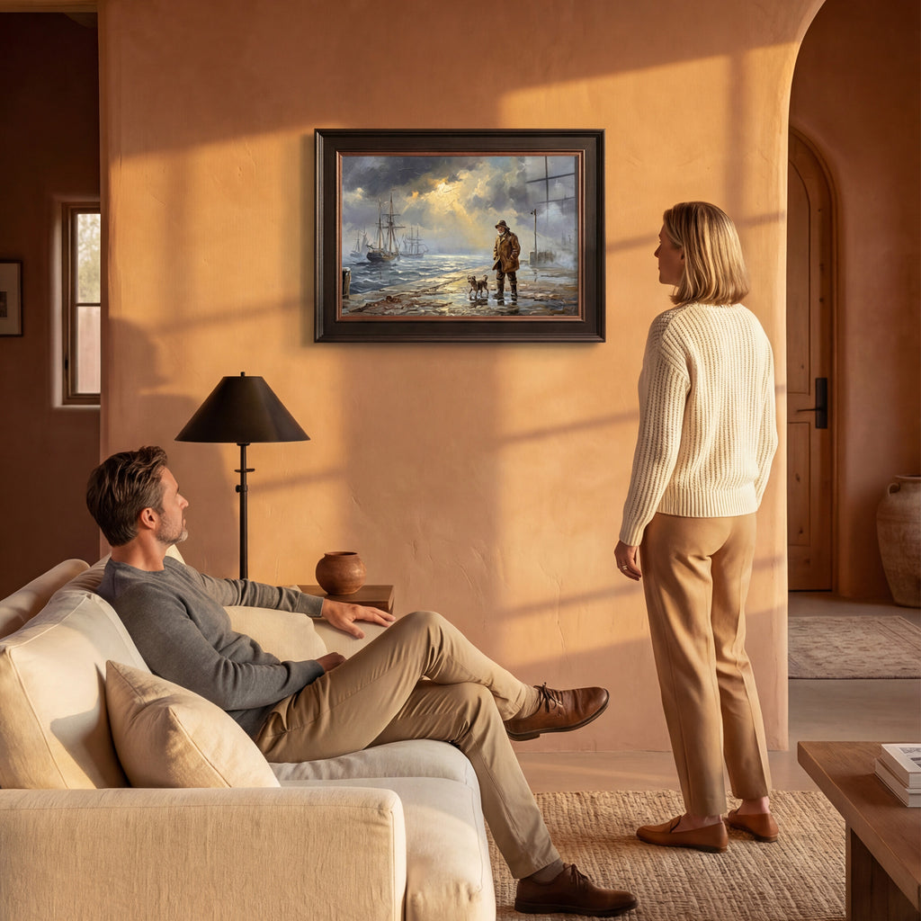 Before the Storm – Impasto Giclée Fine Art Print (60×40cm) | OvoloArt