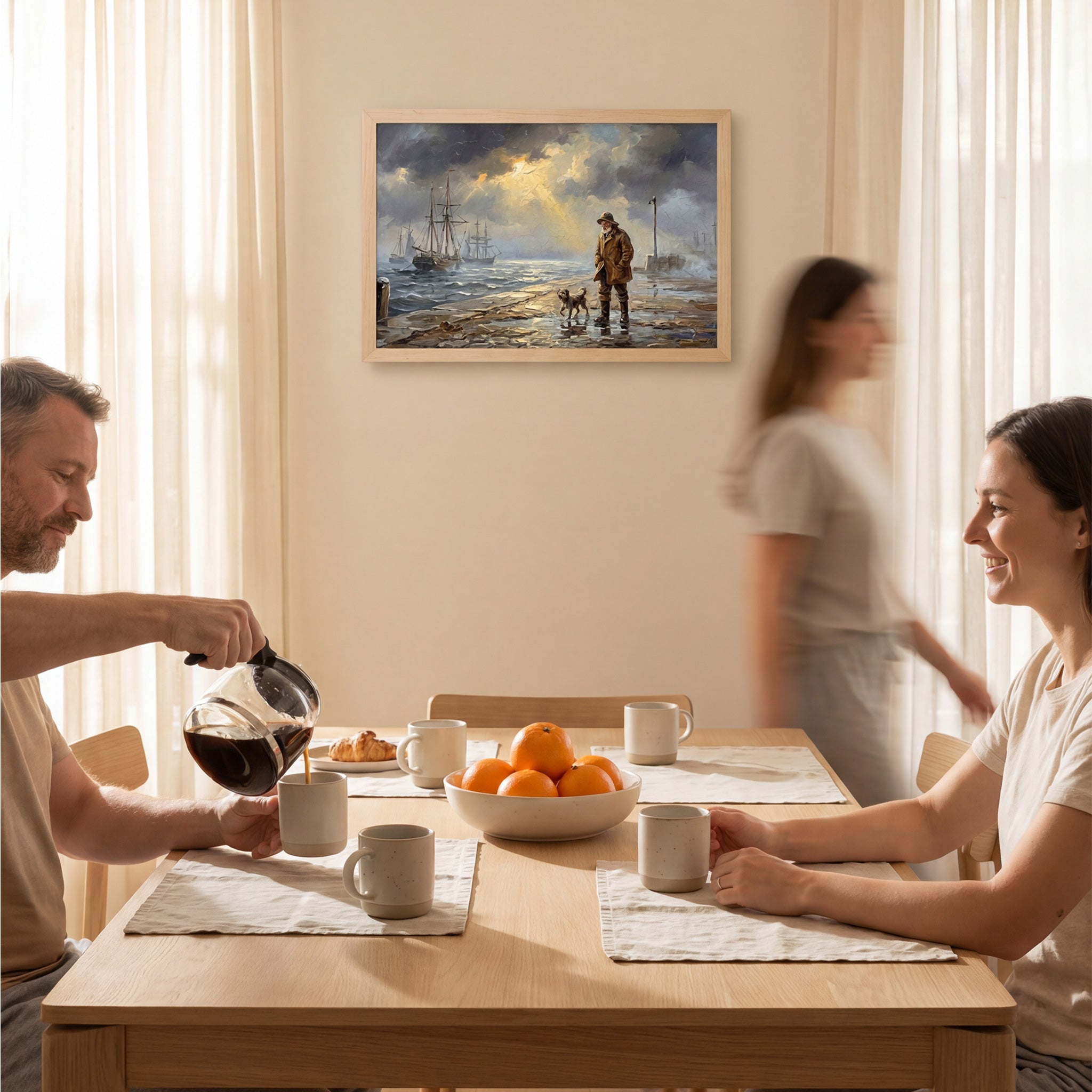 Before the Storm – Impasto Giclée Fine Art Print (60×40cm) | OvoloArt